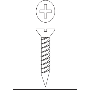 NewTechWood Aluminium Cladding Clips & Screws