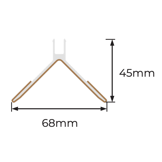 NewTechWood Shadowline Cladding Aluminium Composite Trims