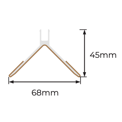 NewTechWood Shadowline Cladding Aluminium Composite Trims