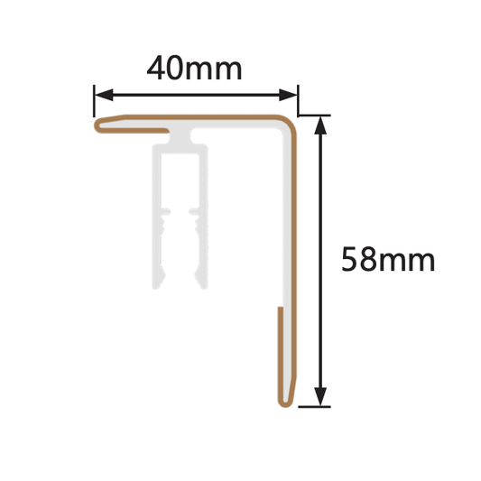 NewTechWood Castellation Cladding Aluminium Composite Trims