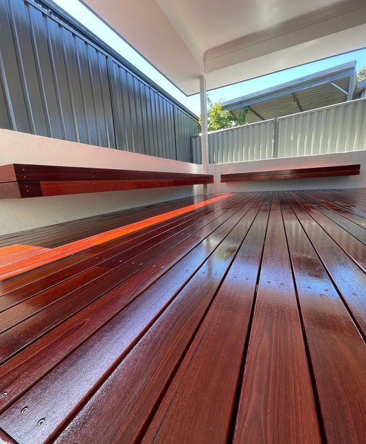 Jarrah Timber Decking Boards