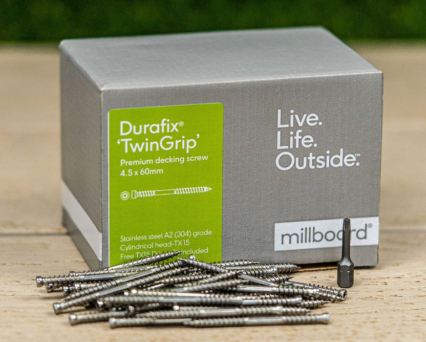 Millboard Durafix® Stainless Steel Trim Head Screws