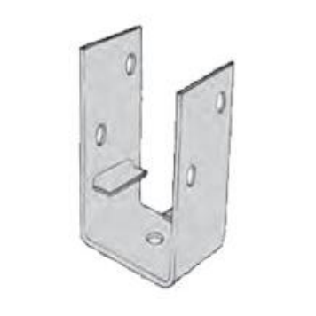 Galvanised Steel Stirrup Head Only