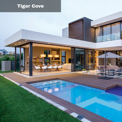 Eva-Last Composite Decking Infinity I series Grooved Board