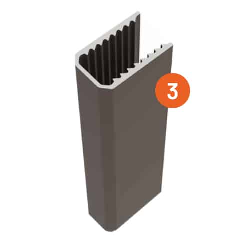 Eva-Last VistaClad Aluminium Trims