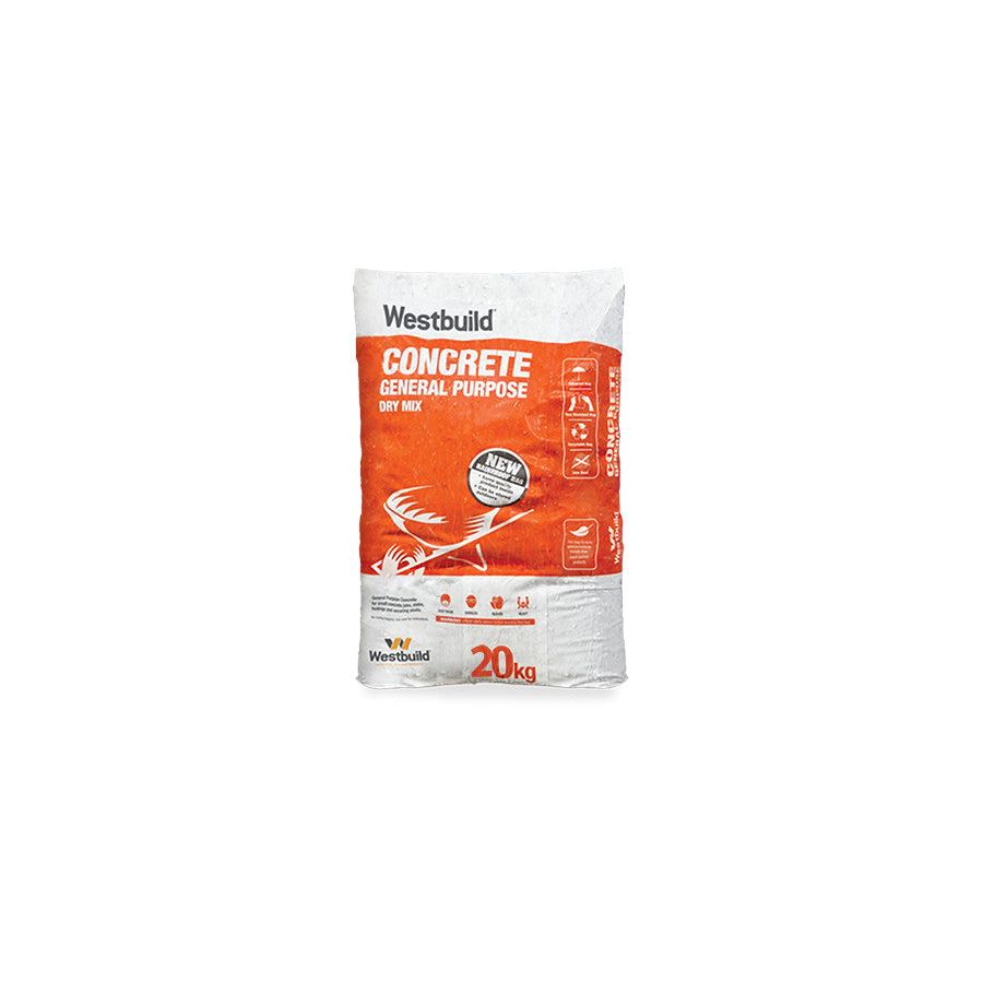 Westbuild General Purpose Concrete 20kg - Rainproof Bag